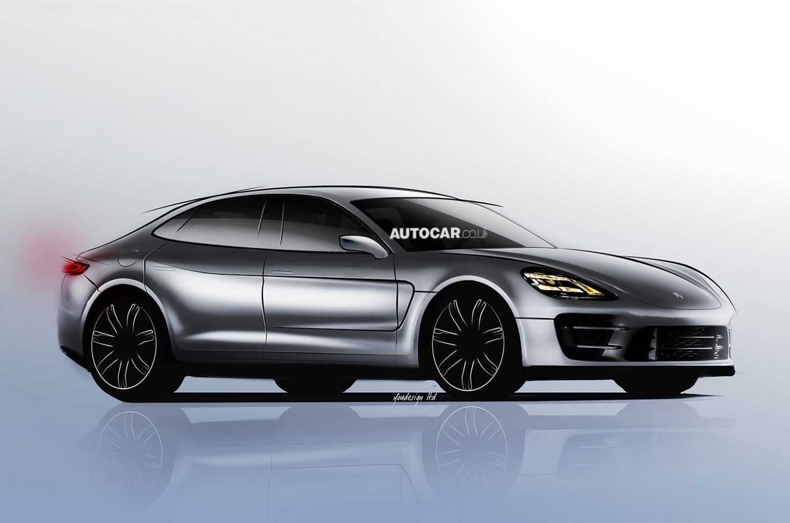 Компания Porsche работает над конкурентом BMW 5 Серии, AvtoSpot [АвтоСпот]