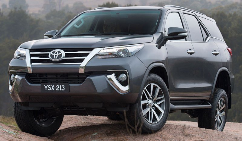 Toyota представила роскошную версию внедорожника Toyota Fortuner