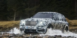 Первый внедорожник компании Rolls-Royce будет презентован 10 мая‍