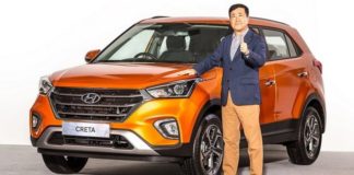 Рестайлинговый кроссовер Hyundai Creta выходит на индийский рынок