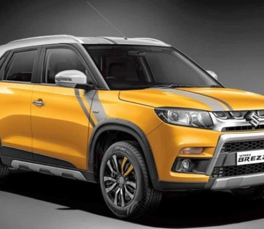 Suzuki выведет в продажу фейслифтинговую Vitara Brezza