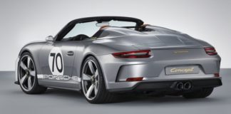 Концептуальная версия Porsche 911 Speedster оказалась подарком на юбилей