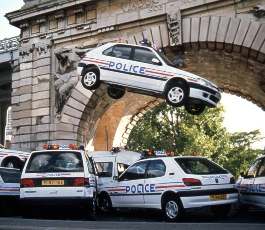 Автомобили французской полиции