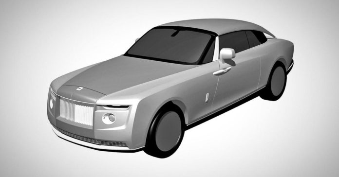 Rolls-Royce запатентовал необычное купе