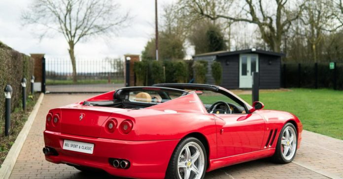 Редкая Ferrari Superamerica с пробегом 2900 километров выставлена на продажу