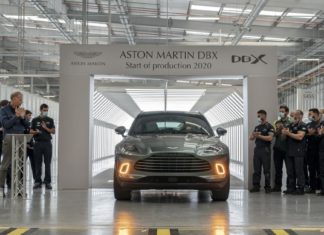 Aston Martin собрал первый экземпляр кроссовера DBX