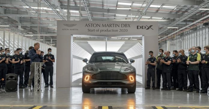Aston Martin собрал первый экземпляр кроссовера DBX