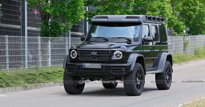 Внешность преемника Mercedes-Benz G 500 4×4² раскрыта до премьеры