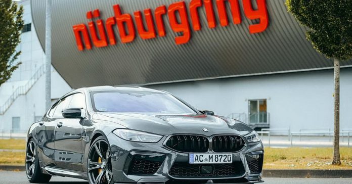 Для четырехдверного BMW M8 разработали стильный тюнинг-обвес