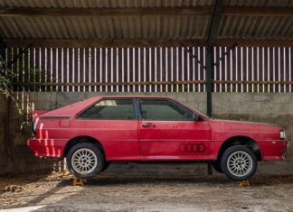 Audi Quattro 26 лет простоял без движения: вот, что с ним стало