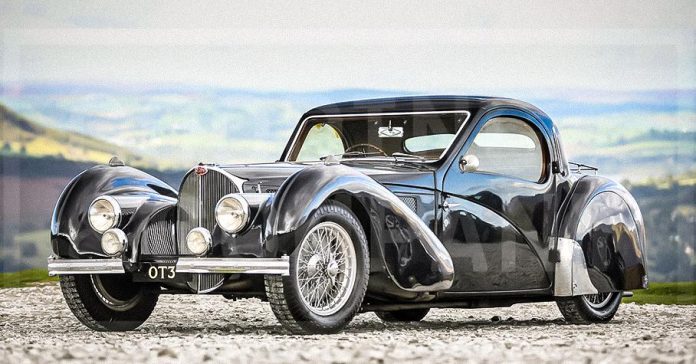 На продажу выставили 83-летний Bugatti с 220-сильным мотором