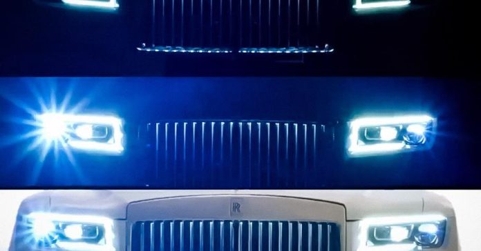 Rolls-Royce показал фары нового Ghost