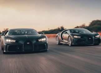 Посмотрите, как 1500-сильные Bugatti Chiron Pur Sport испытывают на треке