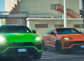 Lamborghini Urus снялись в короткометражке с погоней