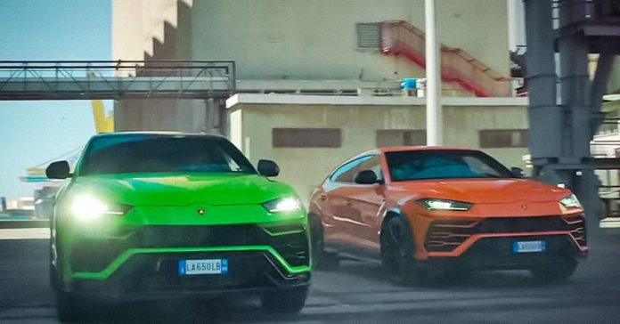 Lamborghini Urus снялись в короткометражке с погоней