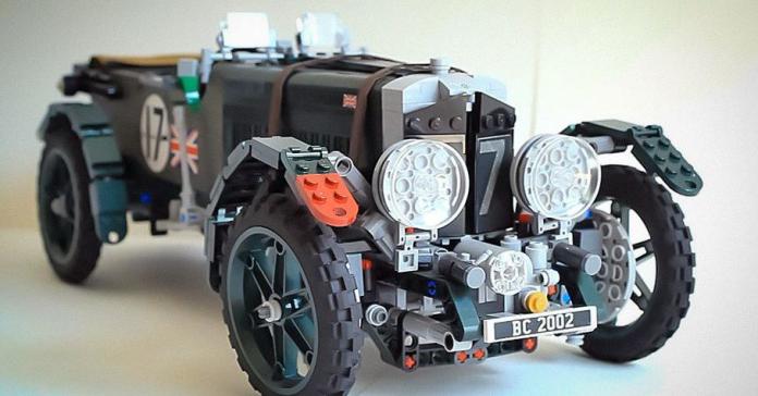 Раритетный Bentley Blower построили при помощи Lego