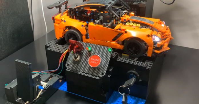 Chevrolet Corvette ZR1 из Lego оснастили электромотором и коробкой передач