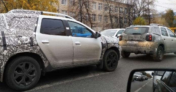 Новый Renault Duster для России сфотографировали вблизи