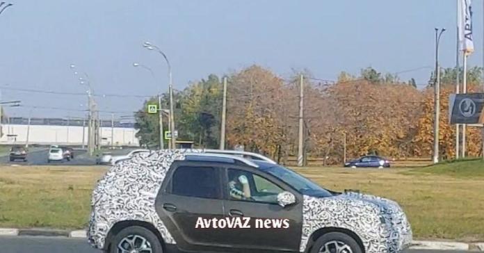 Обновлённый Renault Duster испытывают на полигоне «АвтоВАЗа»