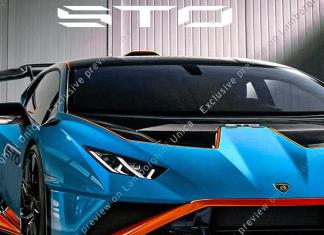 Внешность Lamborghini Huracan STO раскрыта до премьеры