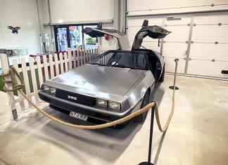 DeLorean из «Назад в будущее» продают в эстонском секонд-хенде