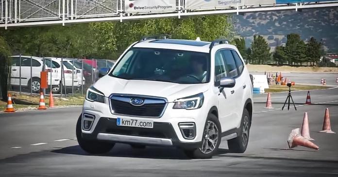 Subaru Forester сдал «лосиный тест»: вот как это было
