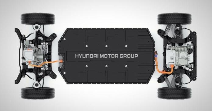 Hyundai показала платформу для будущих электрокаров