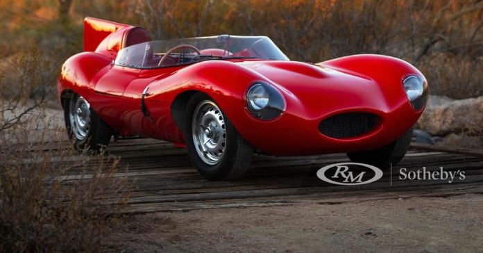 Редчайший 66-летний Jaguar D-Type пустят с молотка за 550 миллионов рублей