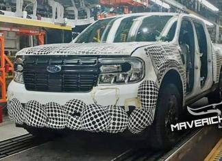 Новый пикап Ford на базе Focus сфотографировали на конвейере
