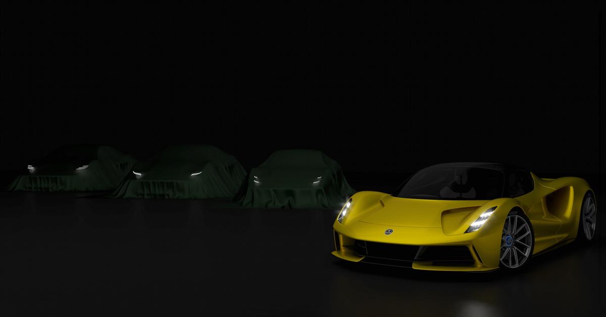 Lotus показал первое изображение нового спорткара