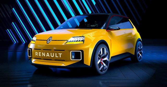 Renault представила маленький электрокар, посвященный модели R5