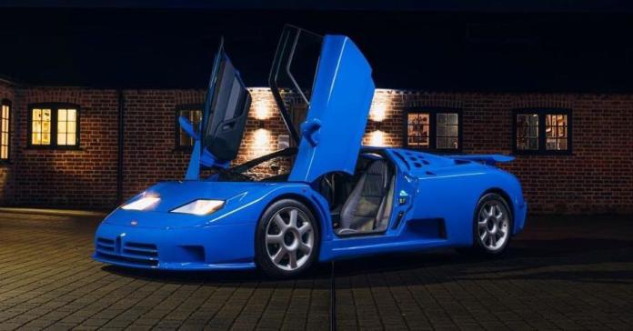 Редчайший Bugatti EB110 Super Sport выставили на продажу