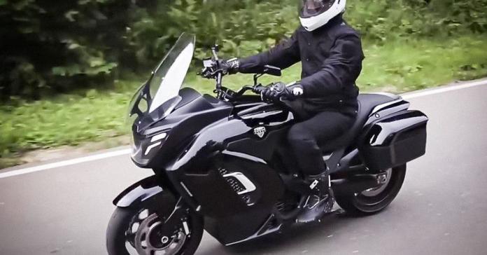 Видео: представлен электрический мотоцикл Aurus