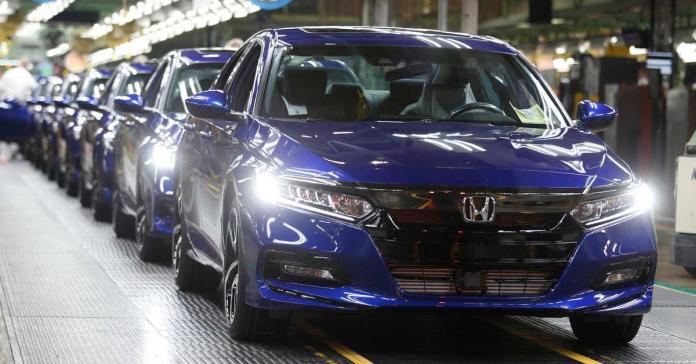 Honda остановит производство из-за плохой погоды и дефицита электроники