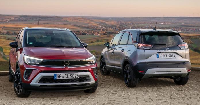 В России начались продажи кроссовера Opel Crossland