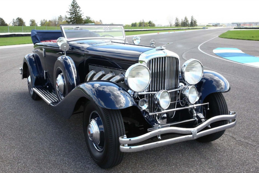 Один из двух сохранившихся кабриолетов 1935 года стал самым дорогим лотом аукциона, AvtoSpot [АвтоСпот]