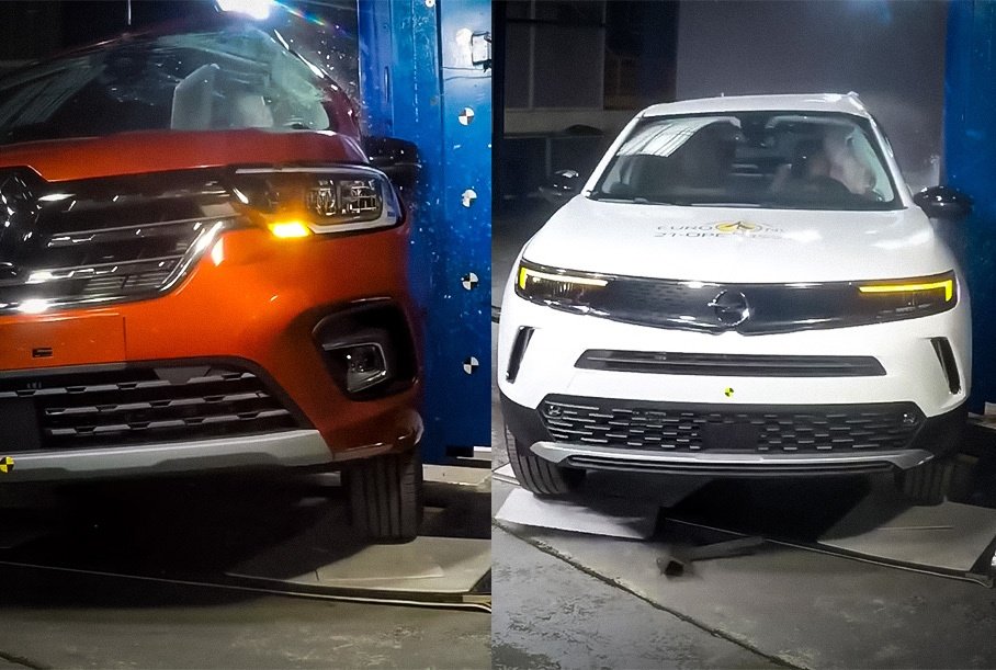 Видео: новые Opel Mokka и Renault Kangoo проходят краш-тесты EuroNCAP, AvtoSpot [АвтоСпот]
