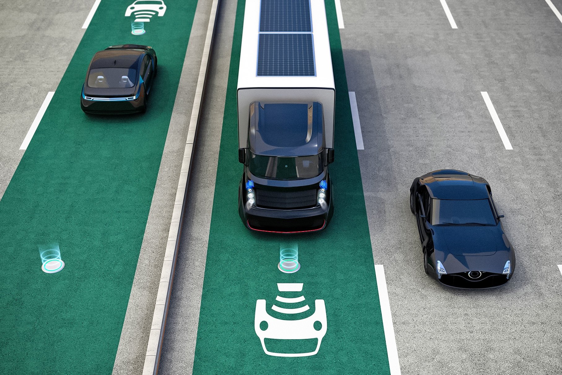 В США построят дорогу, которая будет заряжать электромобили во время