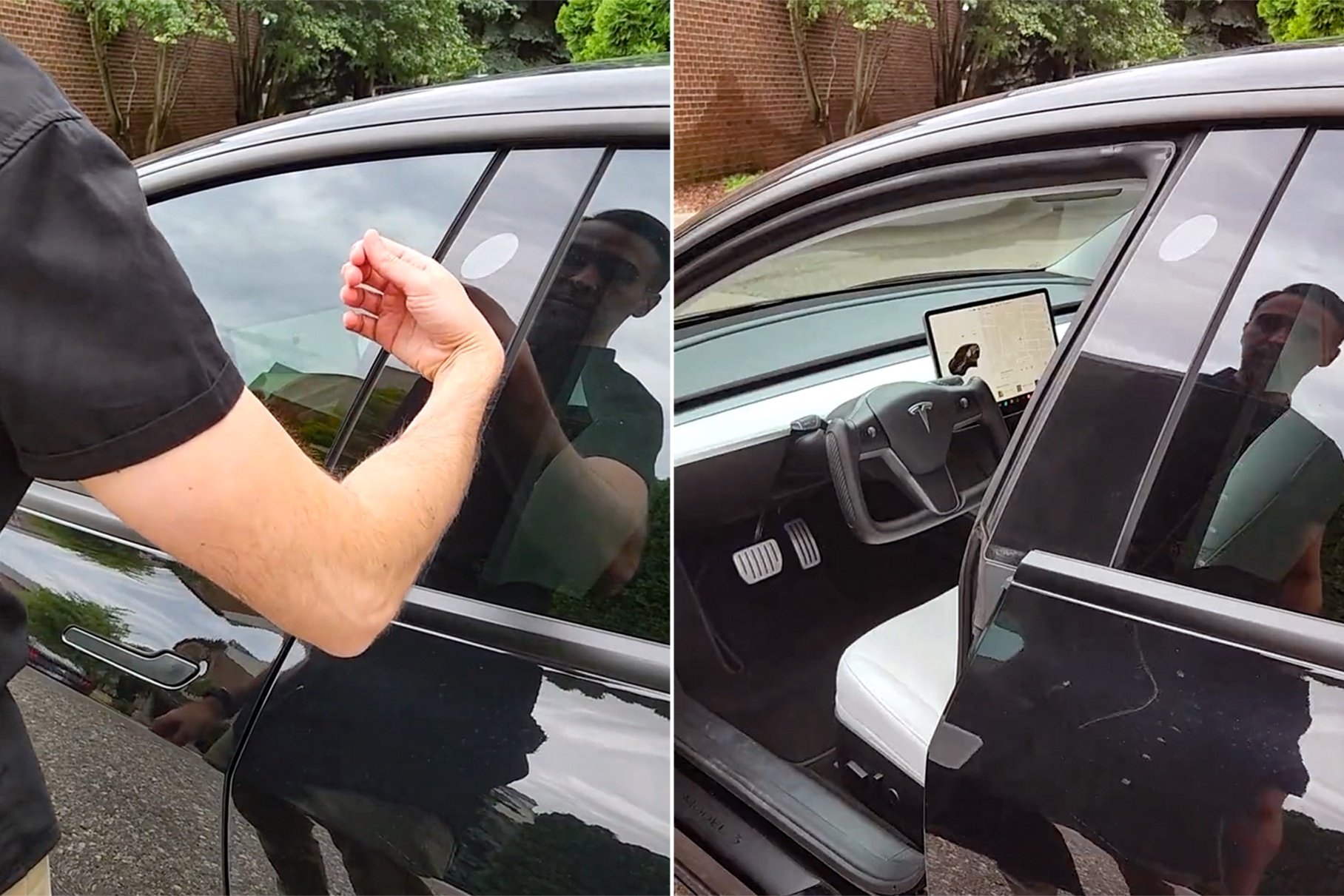 Видео: владелец Tesla Model 3 вживил в руку чип-ключ