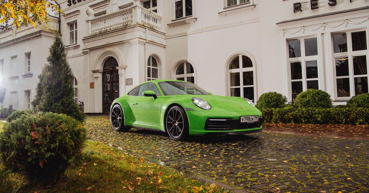 Проверяем новый Porsche 911 дорогами Калининграда