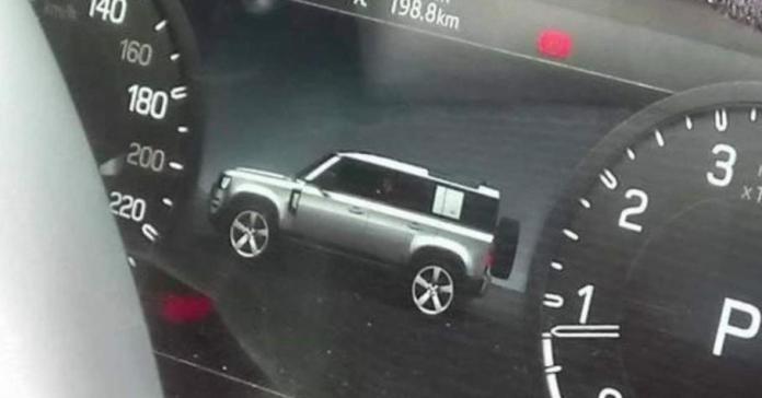 Опубликовано изображение нового Land Rover Defender без камуфляжа