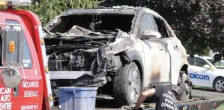 Электромобиль Hyundai Kona взорвался в гараже