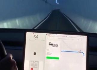 Видео: «Тесла» разогналась под землей почти до 200 километров в час