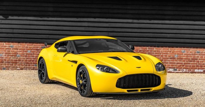 Уникальный Aston Martin V12 Zagato выставили на продажу