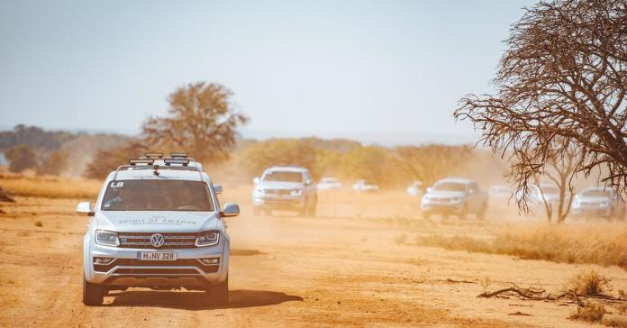 VW Amarok в Африке